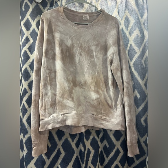 All in Motion Tan Tie Dye Large With Pockets and Thumb Holes - Picture 1 of 8